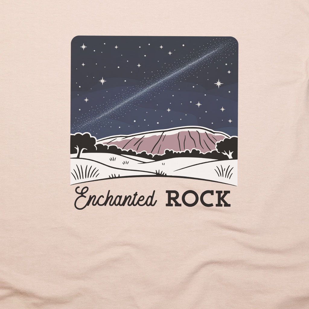 Enchanted Rock at Night T-Shirt
