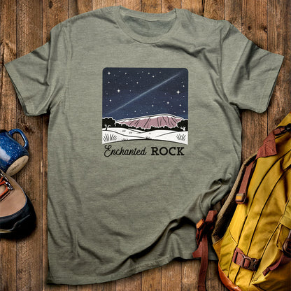 Enchanted Rock at Night T-Shirt