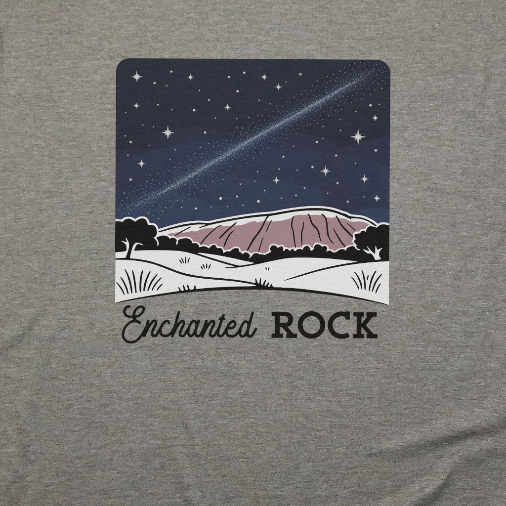 Enchanted Rock at Night T-Shirt