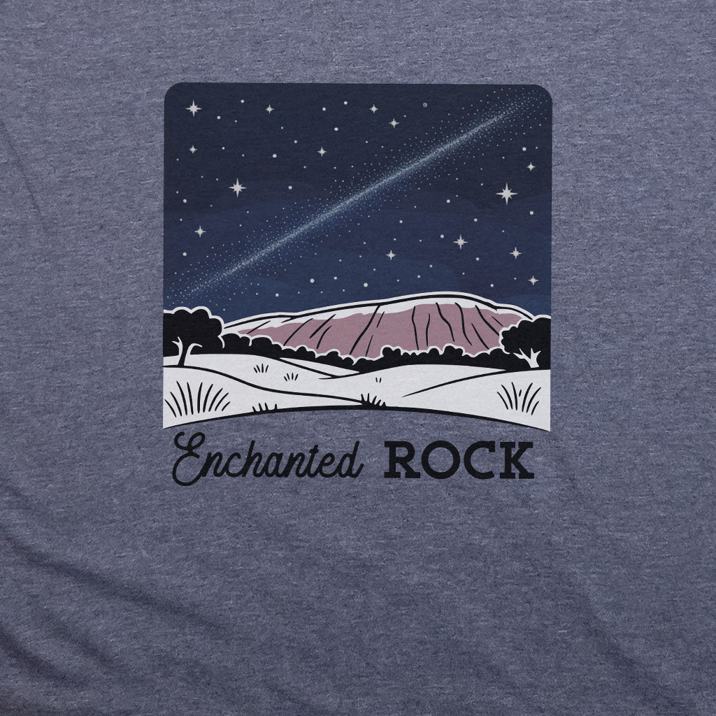 Enchanted Rock at Night T-Shirt