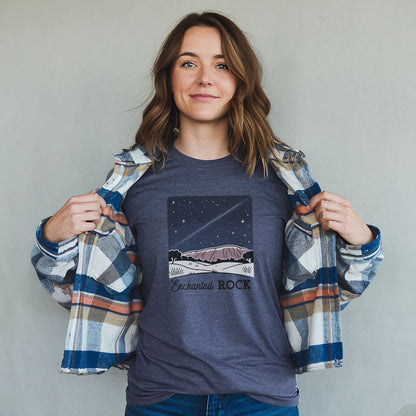 Enchanted Rock at Night T-Shirt