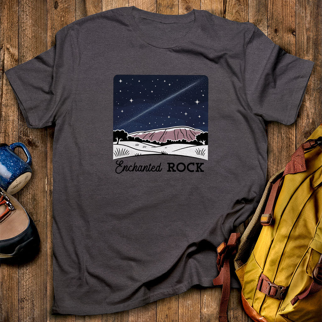 Enchanted Rock at Night T-Shirt