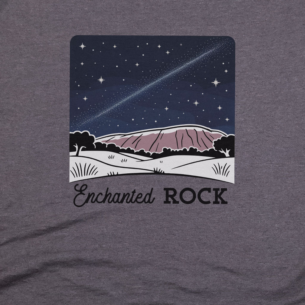 Enchanted Rock at Night T-Shirt
