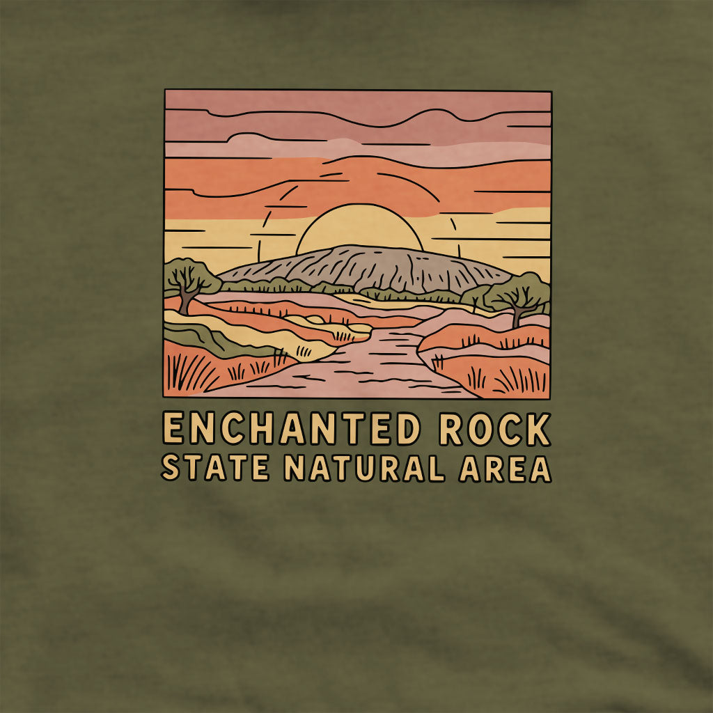 Enchanted Rock State Natural Area Crewneck Sweatshirt