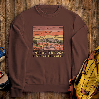 Enchanted Rock State Natural Area Crewneck Sweatshirt