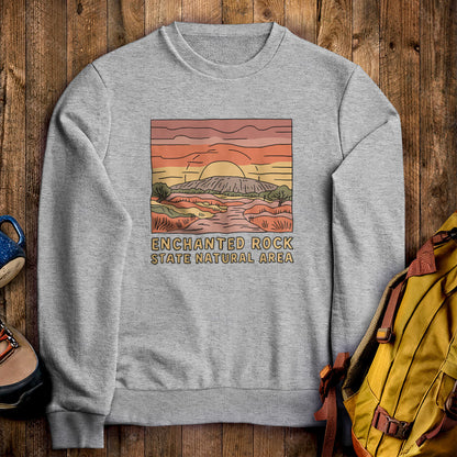 Enchanted Rock State Natural Area Crewneck Sweatshirt