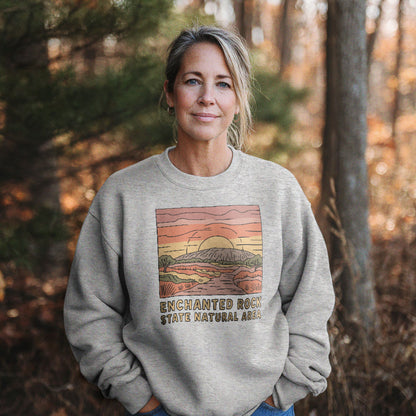 Enchanted Rock State Natural Area Crewneck Sweatshirt