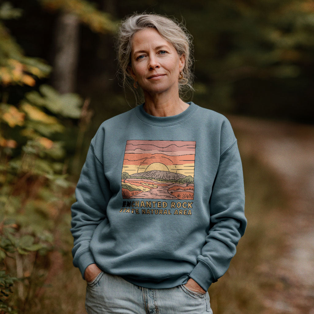 Enchanted Rock State Natural Area Crewneck Sweatshirt
