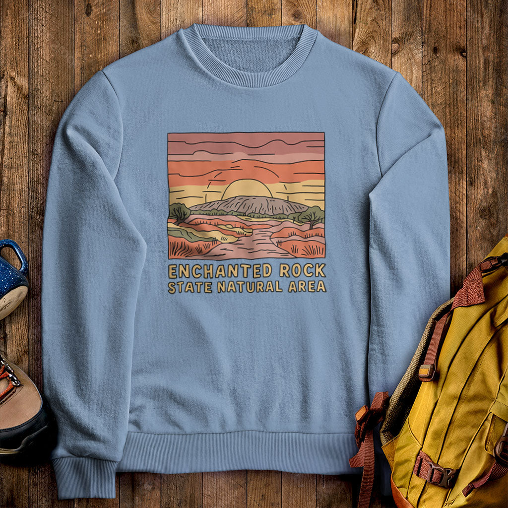 Enchanted Rock State Natural Area Crewneck Sweatshirt