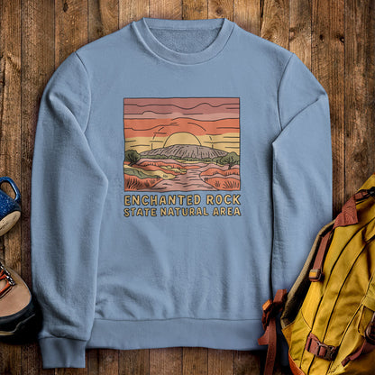 Enchanted Rock State Natural Area Crewneck Sweatshirt