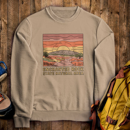 Enchanted Rock State Natural Area Crewneck Sweatshirt