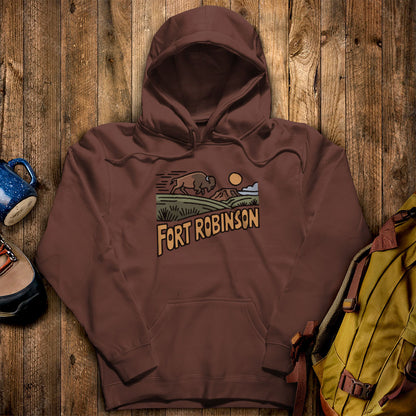 Fort Robinson State Park Hoodie Cocoa Adventure and Outdoors Themed Hoodie