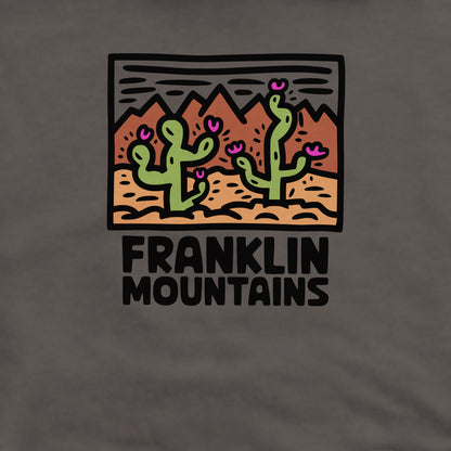 Franklin Mountains State Park Crewneck Sweatshirt Adventure and Outdoors Themed Sweatshirt