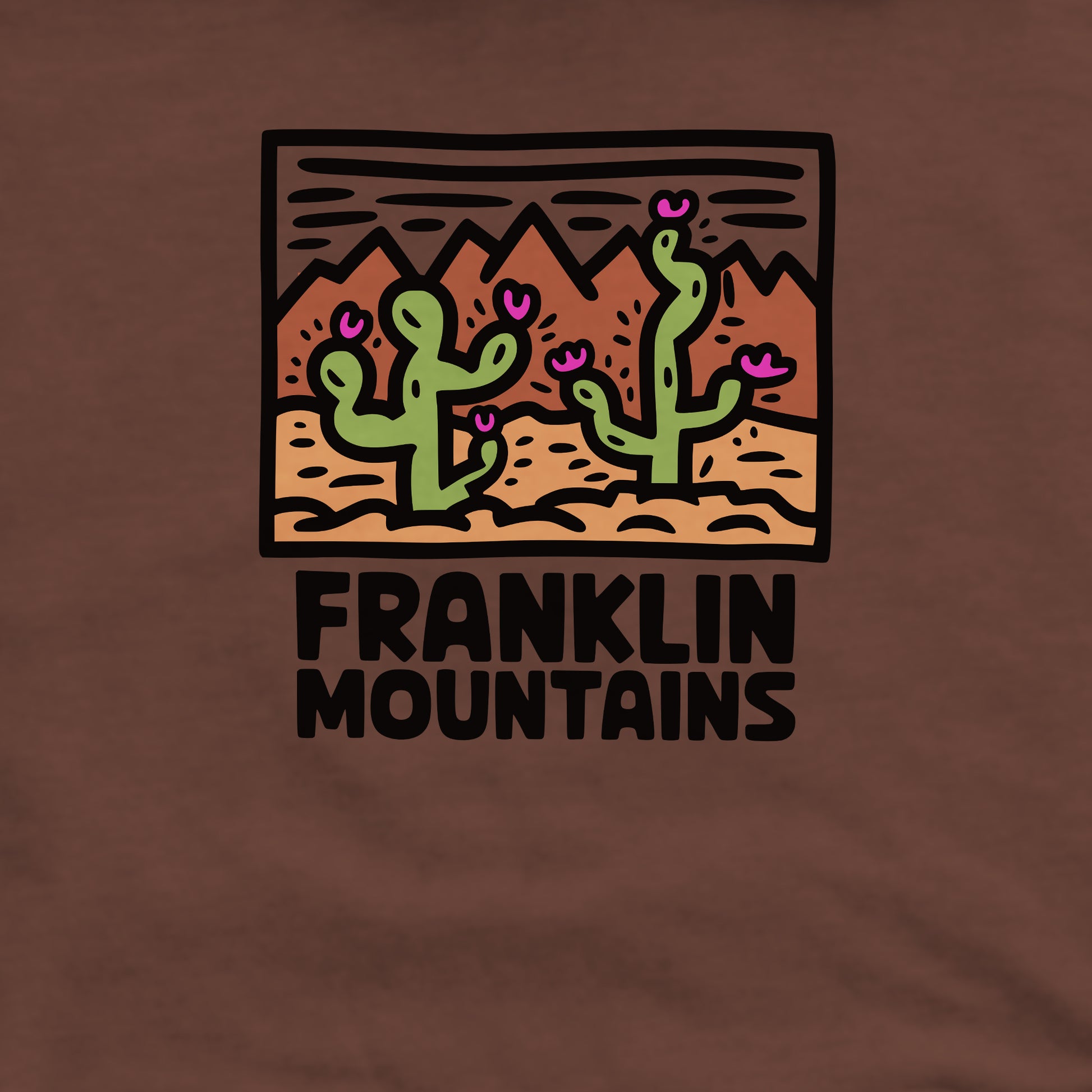 Franklin Mountains State Park Crewneck Sweatshirt Adventure and Outdoors Themed Sweatshirt