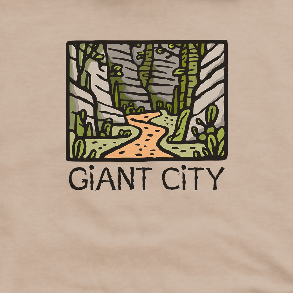 Giant City Hoodie Adventure and Outdoors Themed Hoodie