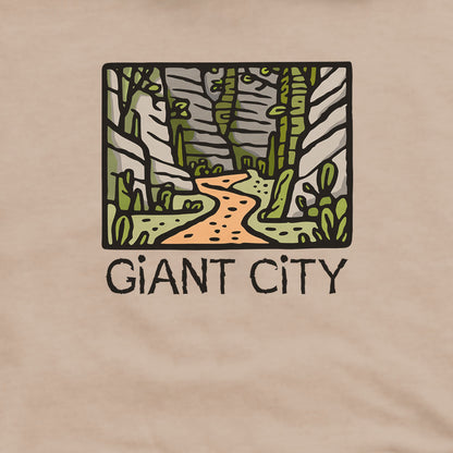 Giant City Hoodie Adventure and Outdoors Themed Hoodie