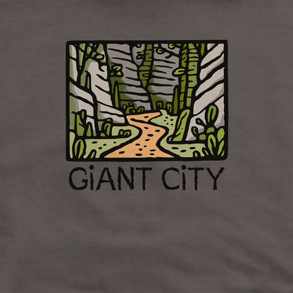 Giant City Hoodie Adventure and Outdoors Themed Hoodie