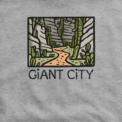 Giant City Hoodie Adventure and Outdoors Themed Hoodie