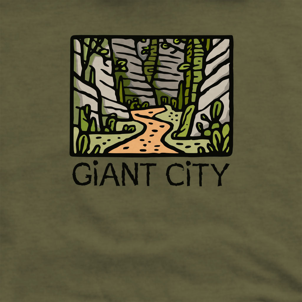 Giant City Crewneck Sweatshirt Adventure and Outdoors Themed Sweatshirt