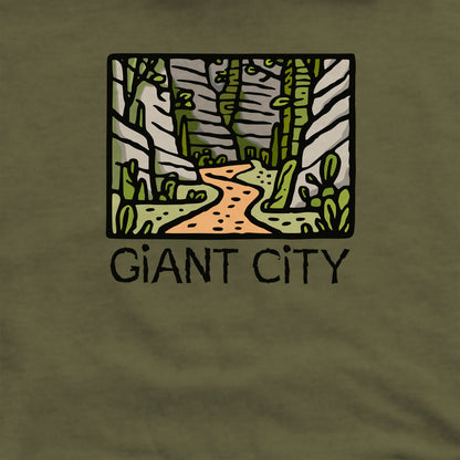 Giant City Crewneck Sweatshirt Adventure and Outdoors Themed Sweatshirt