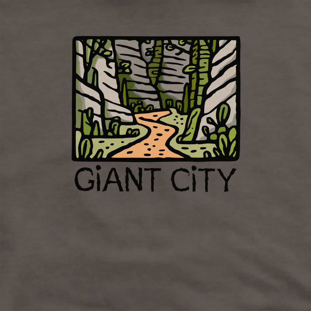 Giant City Crewneck Sweatshirt Adventure and Outdoors Themed Sweatshirt