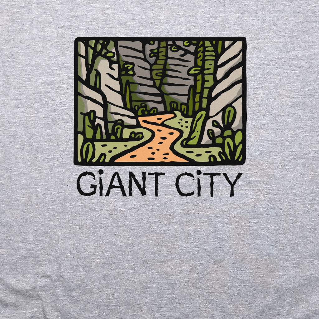 Giant City Crewneck Sweatshirt Adventure and Outdoors Themed Sweatshirt