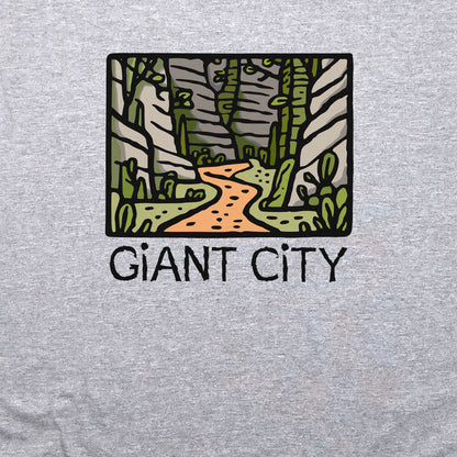 Giant City Crewneck Sweatshirt Adventure and Outdoors Themed Sweatshirt
