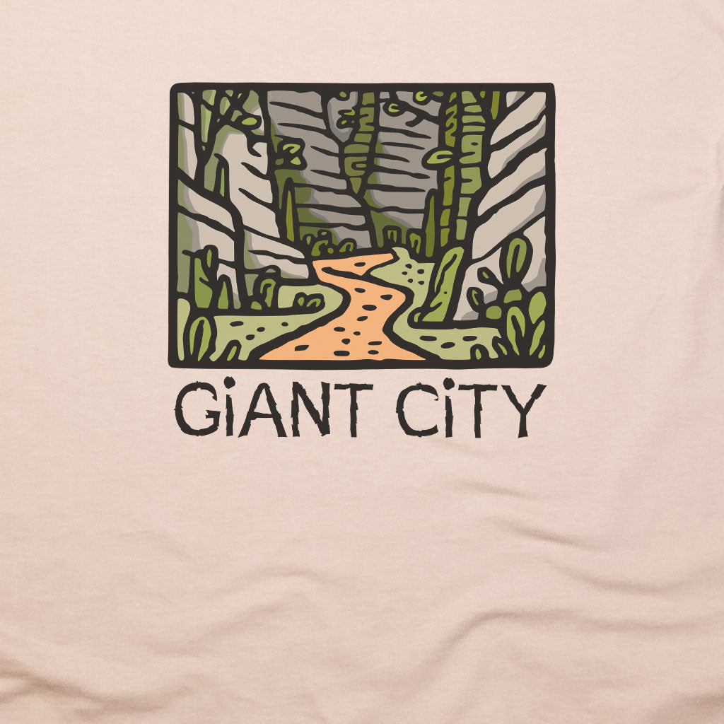 Giant City T-Shirt Adventure and Outdoors Themed T-Shirt