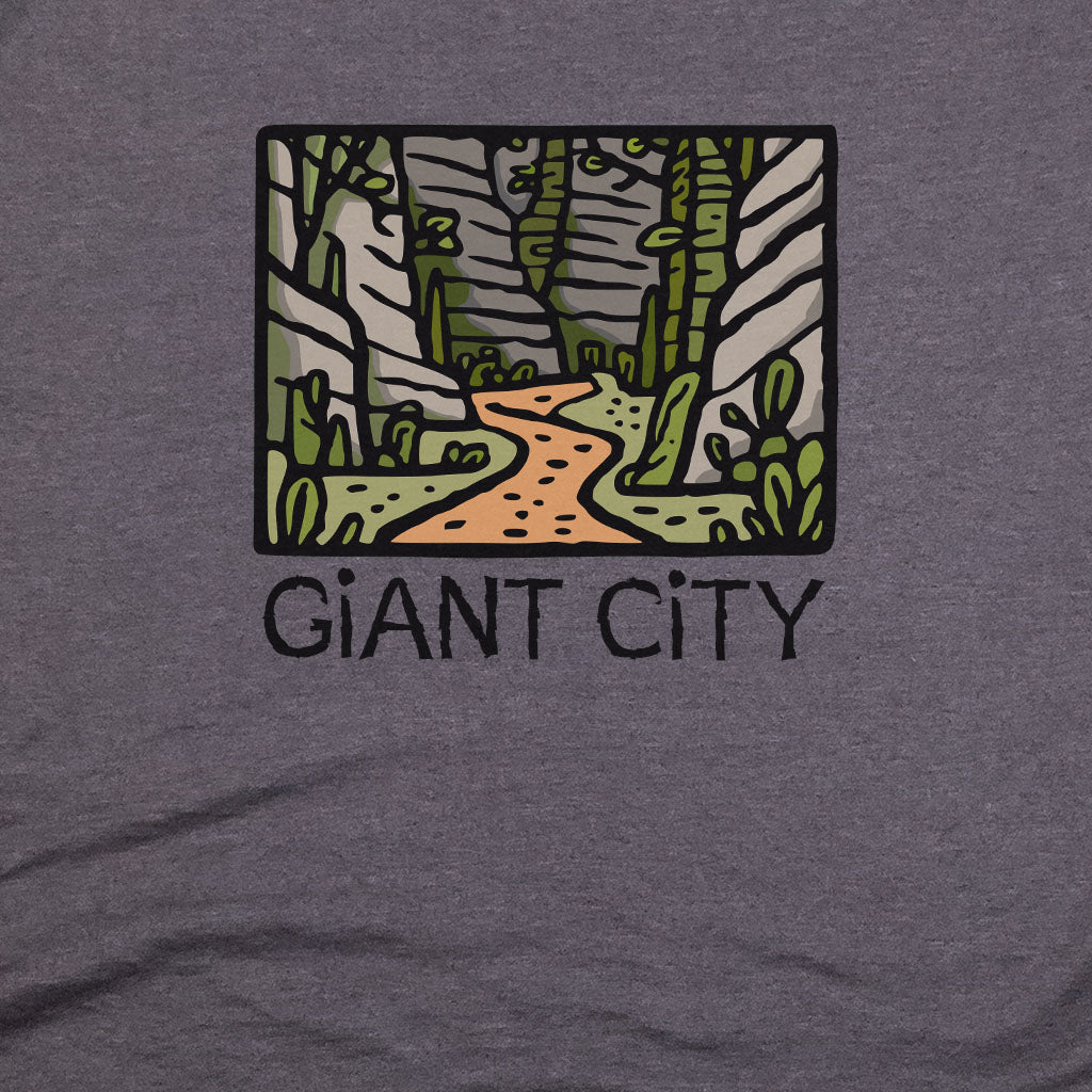 Giant City T-Shirt Adventure and Outdoors Themed T-Shirt