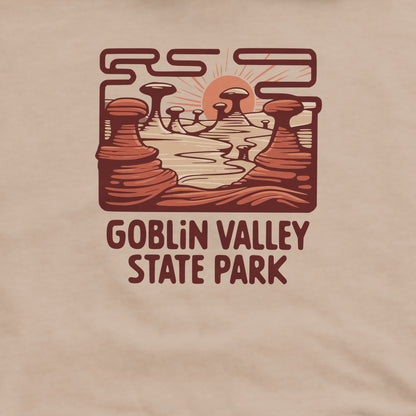 Goblin Valley State Park Crewneck Sweatshirt Adventure and Outdoors Themed Sweatshirt