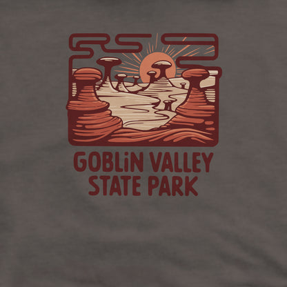 Goblin Valley State Park Crewneck Sweatshirt Adventure and Outdoors Themed Sweatshirt