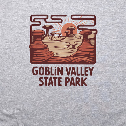 Goblin Valley State Park Crewneck Sweatshirt Adventure and Outdoors Themed Sweatshirt
