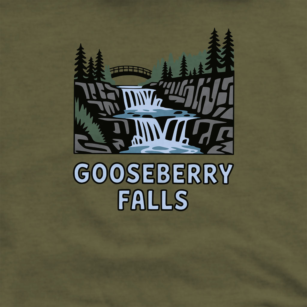 Gooseberry Falls State Park Crewneck Sweatshirt Adventure and Outdoors Themed Sweatshirt