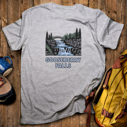 Gooseberry Falls State Park T-Shirt Sport Grey Adventure and Outdoors Themed T-Shirt