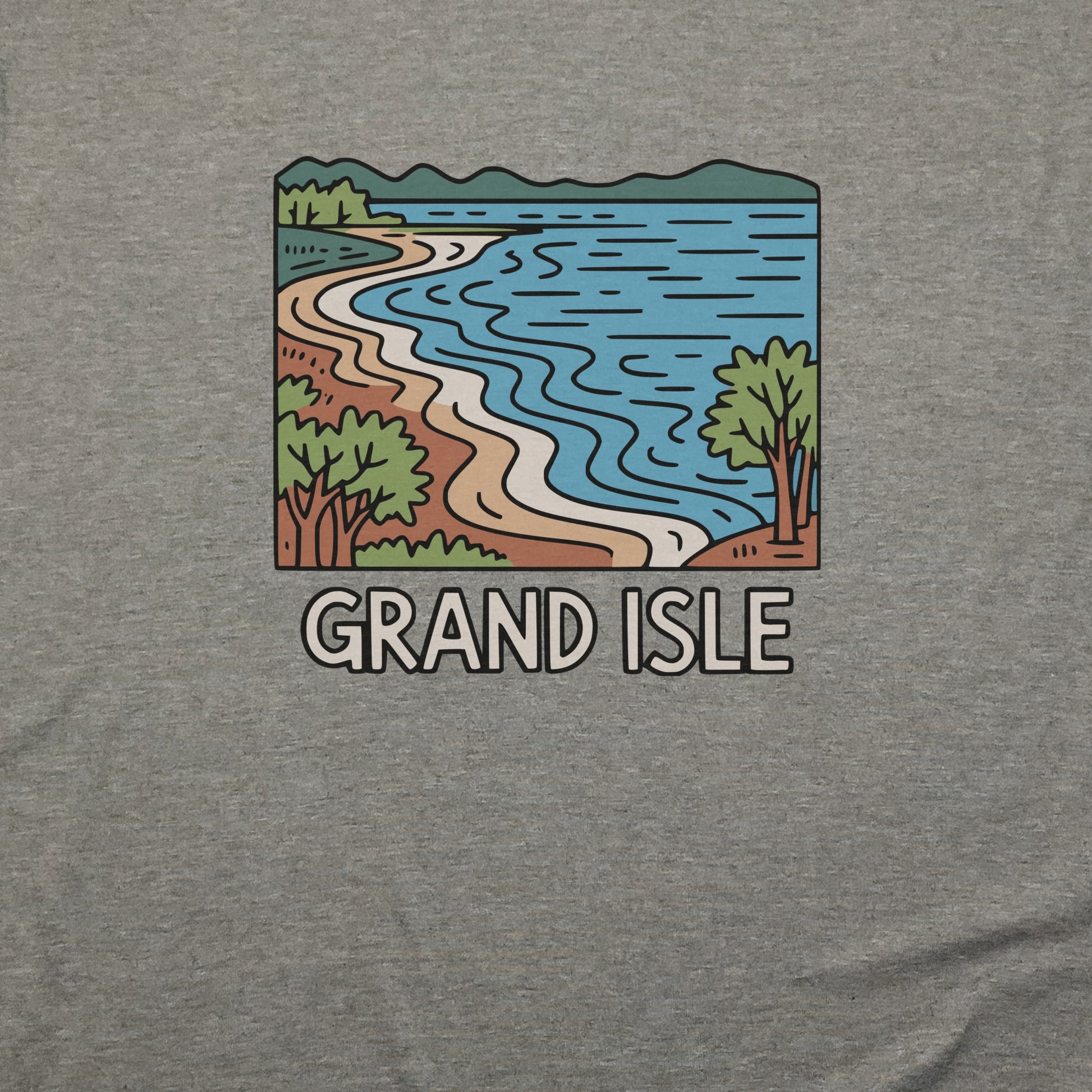 Grand Isle State Park T-Shirt Adventure and Outdoors Themed T-Shirt