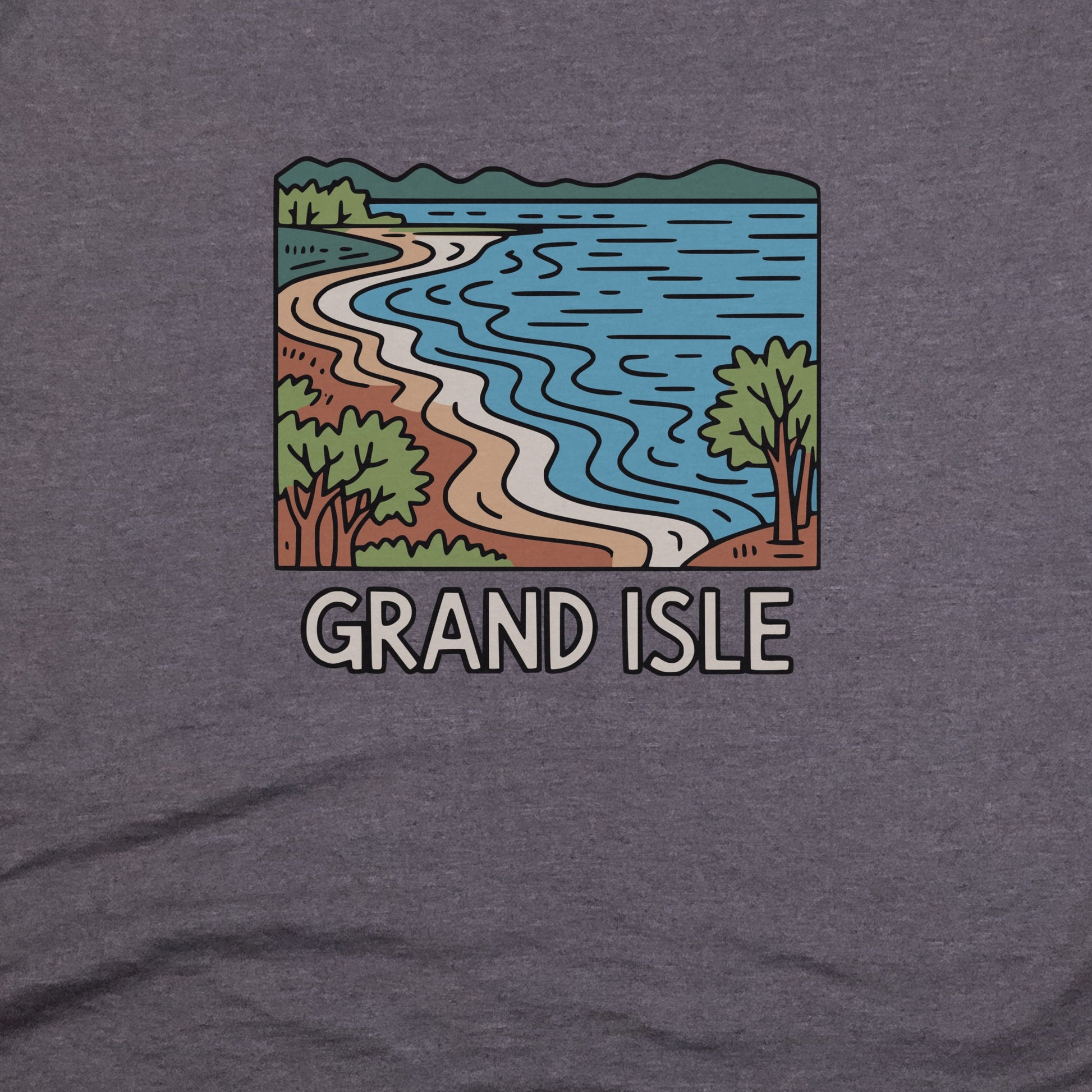 Grand Isle State Park T-Shirt Adventure and Outdoors Themed T-Shirt