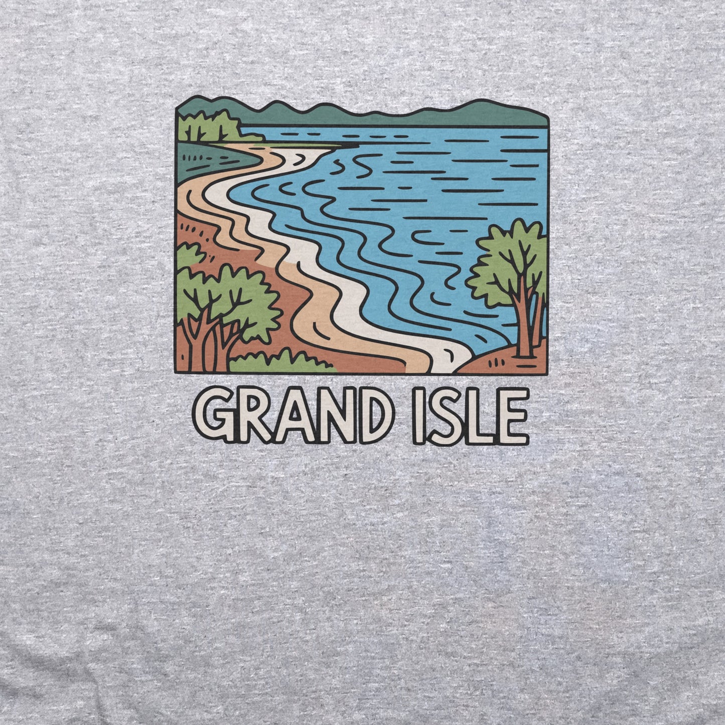 Grand Isle State Park T-Shirt Adventure and Outdoors Themed T-Shirt