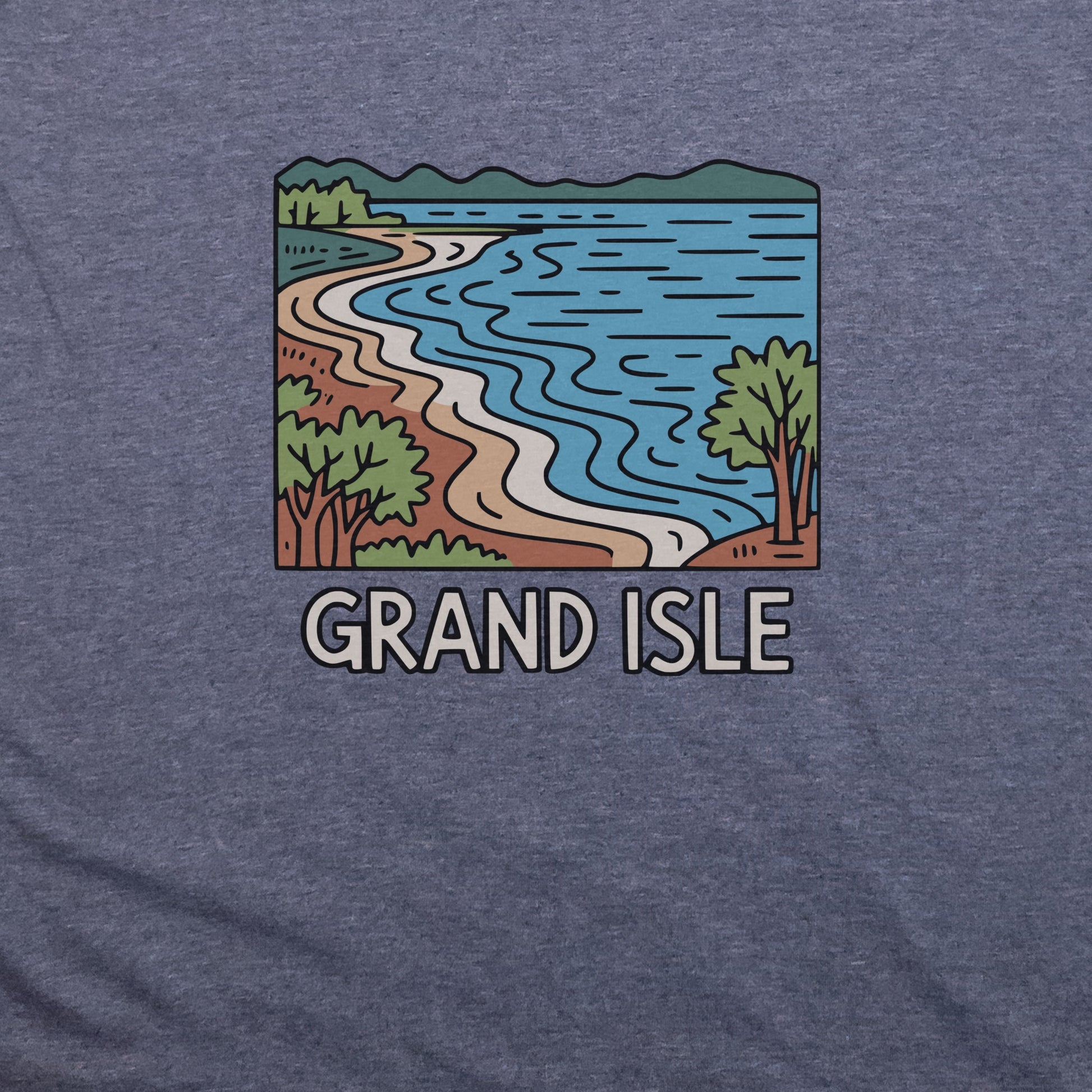 Grand Isle State Park T-Shirt Adventure and Outdoors Themed T-Shirt