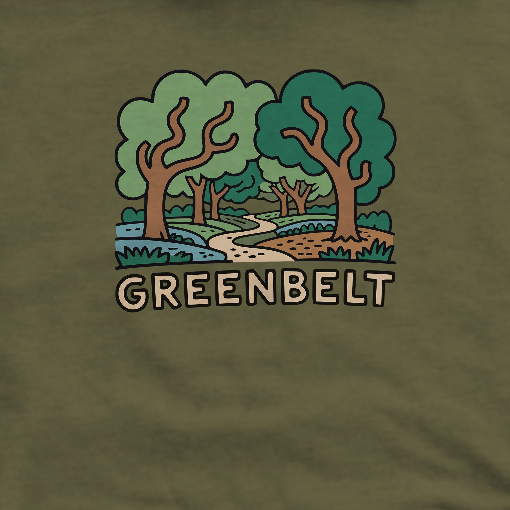 Greenbelt Park Hoodie Adventure and Outdoors Themed Hoodie