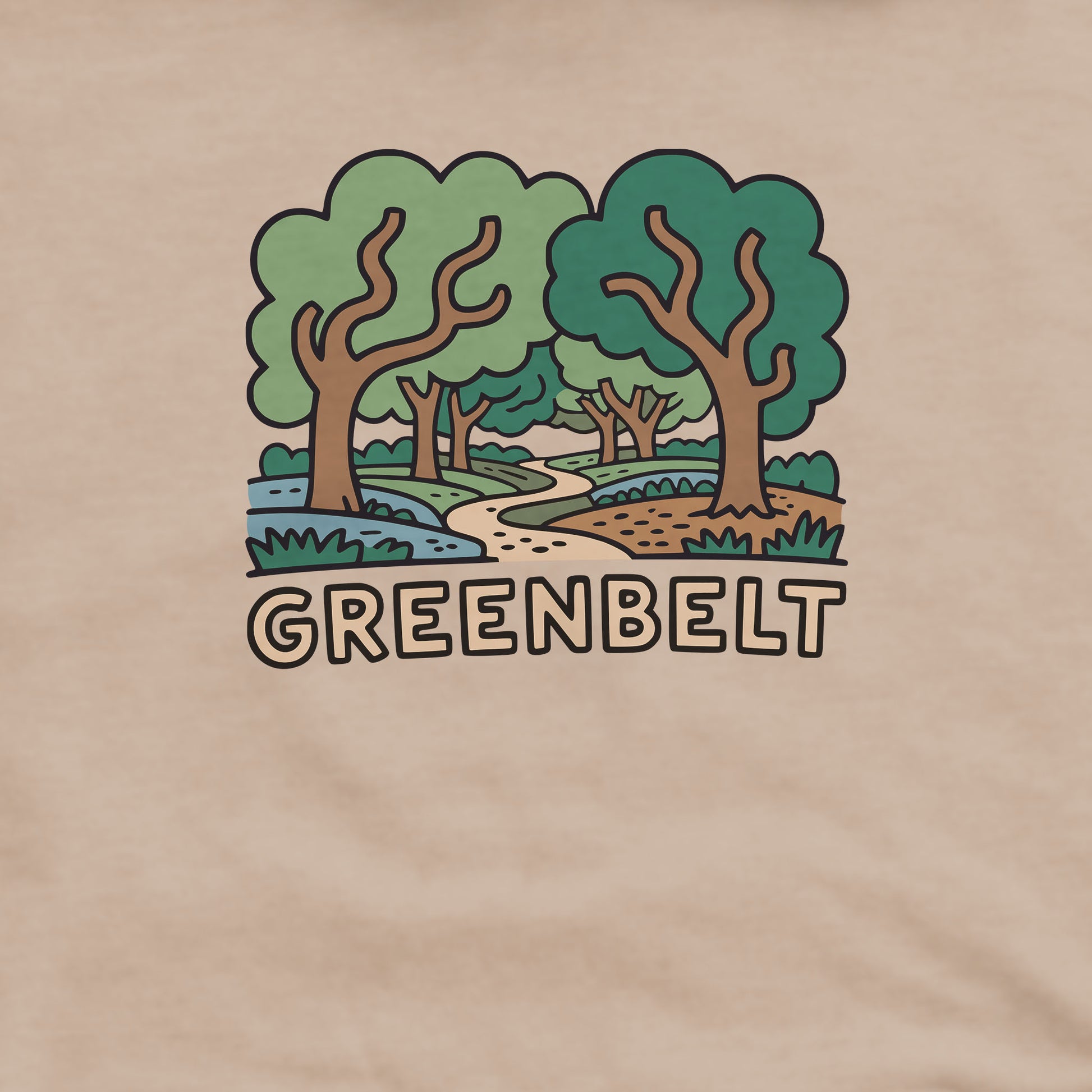 Greenbelt Park Hoodie Adventure and Outdoors Themed Hoodie