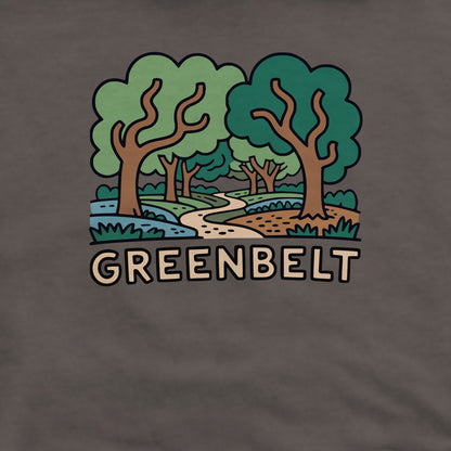 Greenbelt Park Crewneck Sweatshirt Adventure and Outdoors Themed Sweatshirt