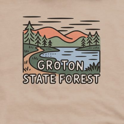 Groton State Forest Hoodie Adventure and Outdoors Themed Hoodie