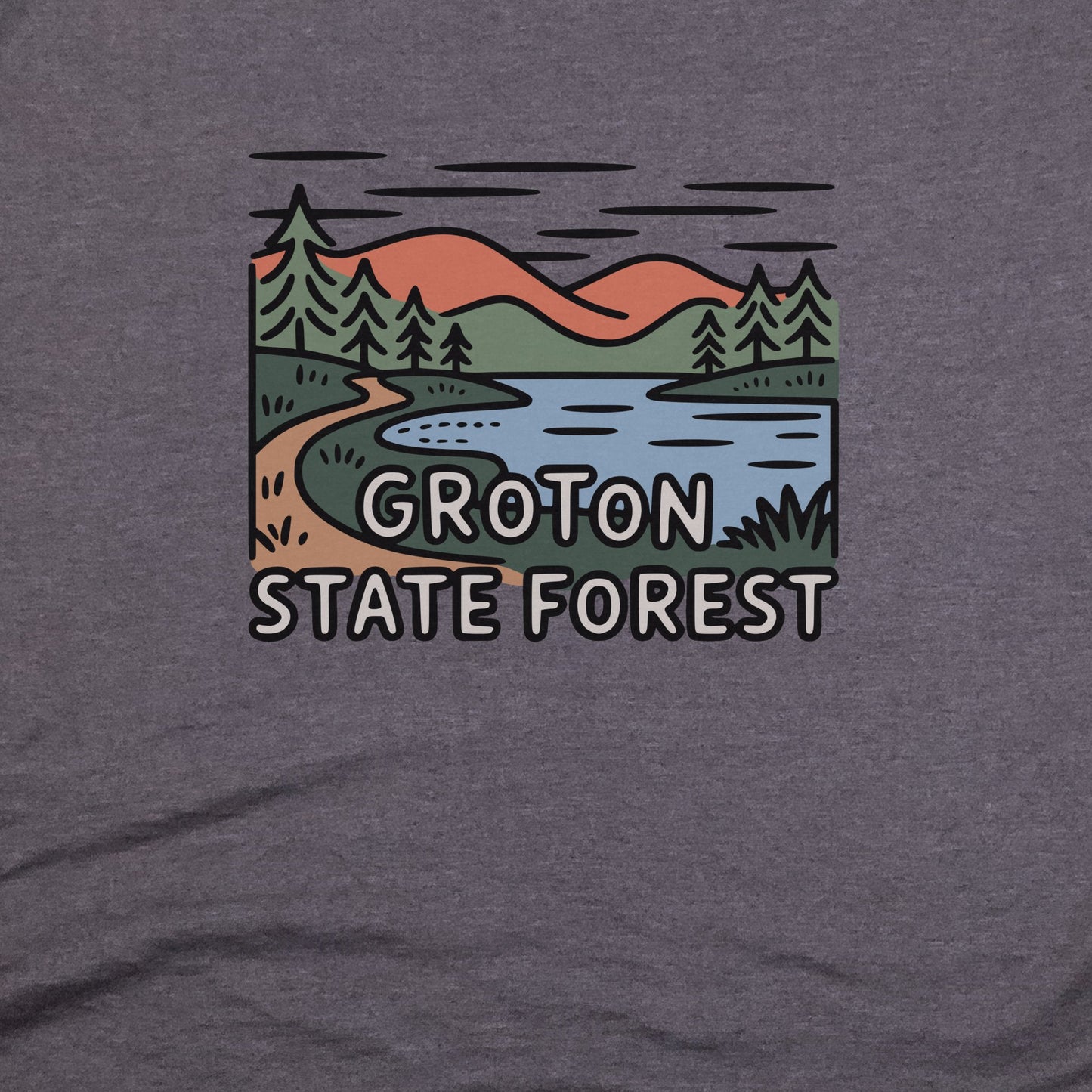 Groton State Forest T-Shirt Adventure and Outdoors Themed T-Shirt