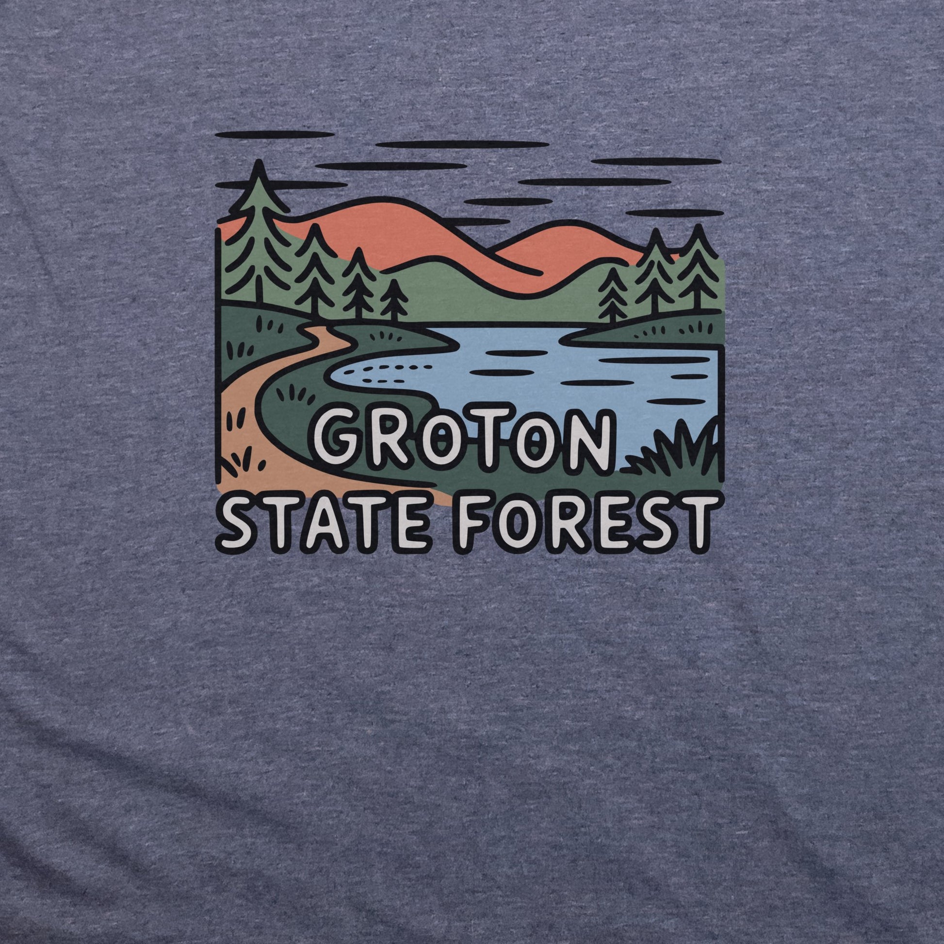 Groton State Forest T-Shirt Adventure and Outdoors Themed T-Shirt