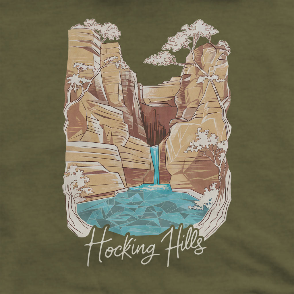 Hocking Hills State Park Crewneck Sweatshirt Adventure and Outdoors Themed Sweatshirt