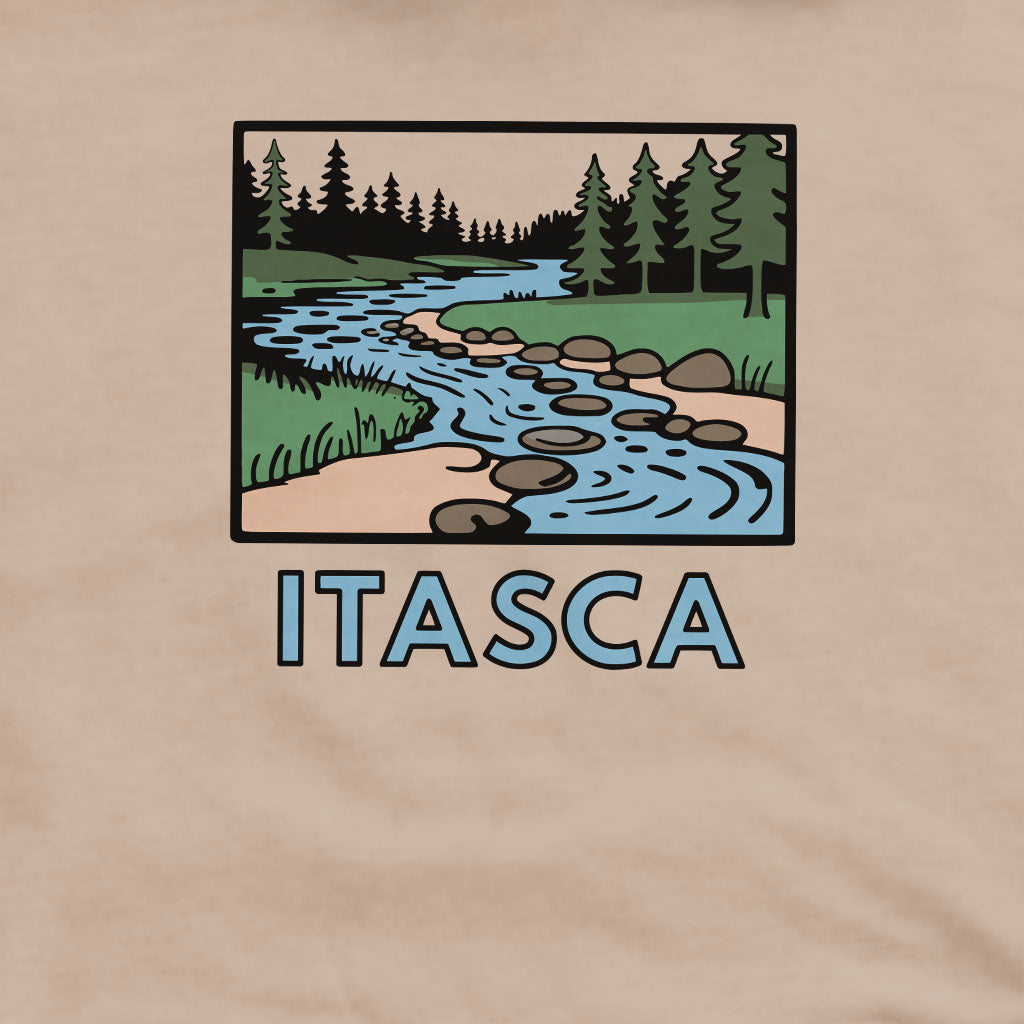 Itasca State Park Crewneck Sweatshirt Adventure and Outdoors Themed Sweatshirt