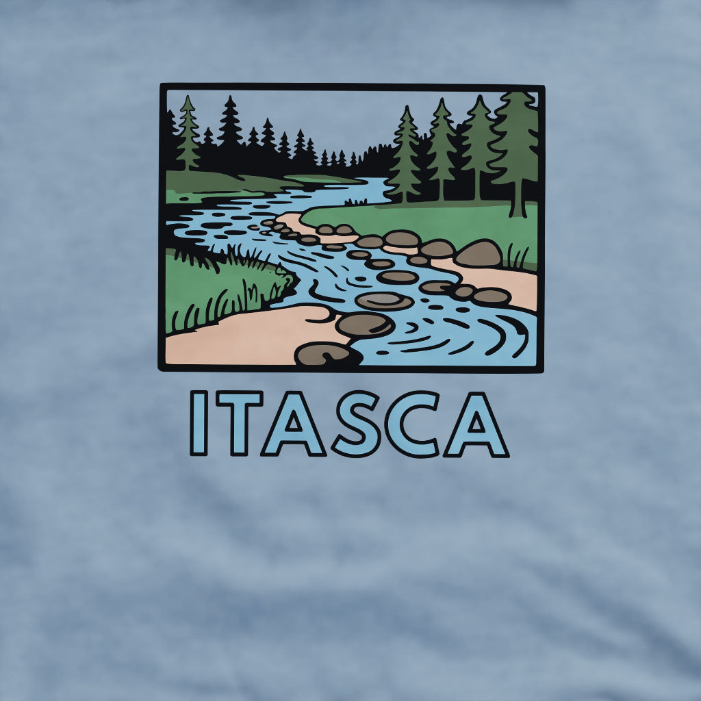Itasca State Park Crewneck Sweatshirt Adventure and Outdoors Themed Sweatshirt