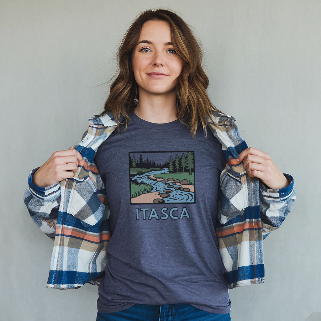 Itasca State Park T-Shirt Adventure and Outdoors Themed T-Shirt