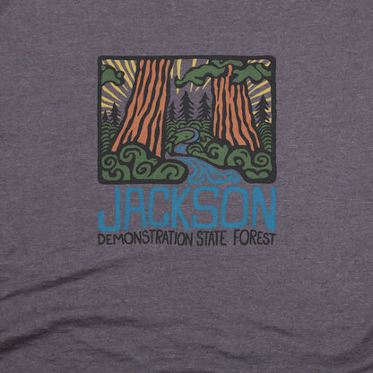 Jackson Demonstration State Forest T-Shirt Adventure and Outdoors Themed T-Shirt