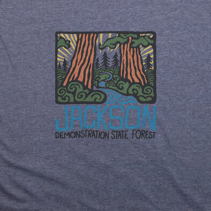 Jackson Demonstration State Forest T-Shirt Adventure and Outdoors Themed T-Shirt
